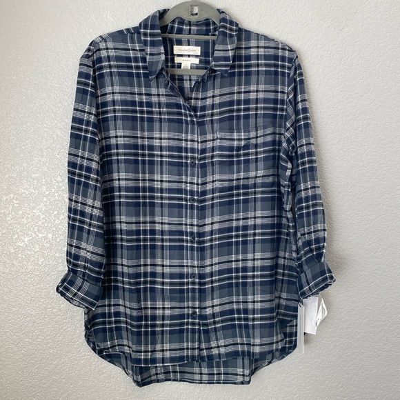 Treasure and Bond Boyfriend button up Size Small - Picture 1 of 10